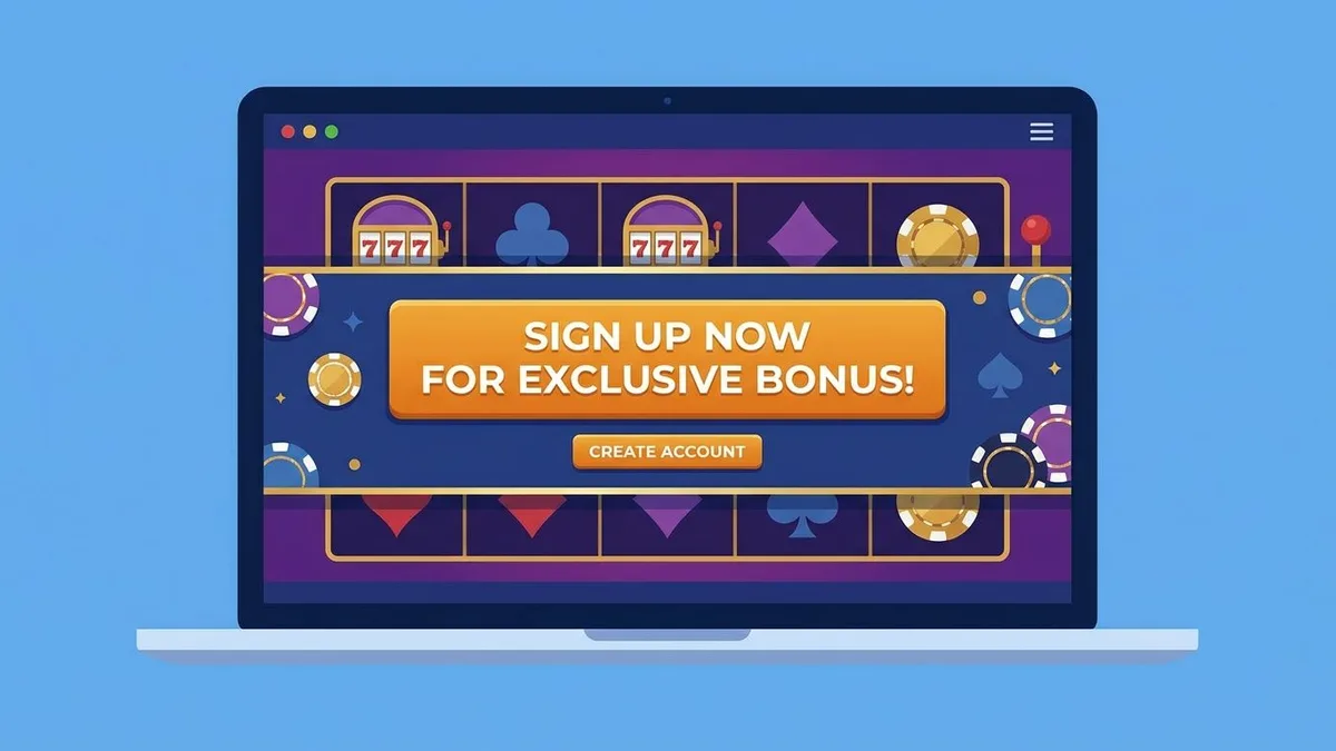Sign up with bonus